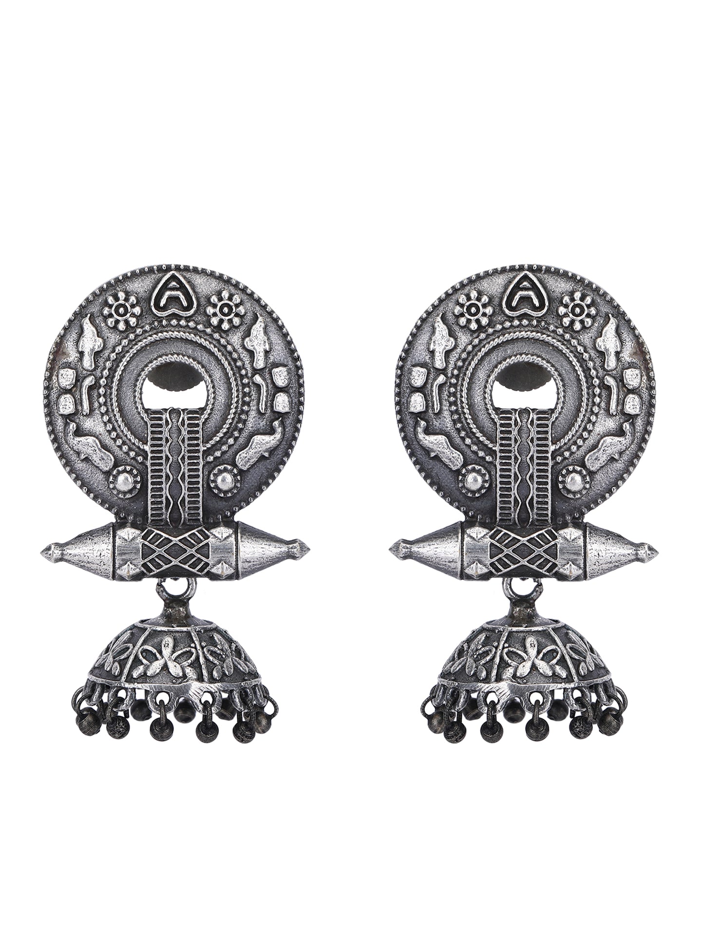 Tribal Jhumka Earrings