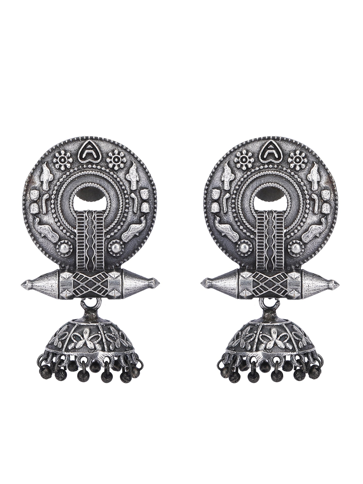 Tribal Jhumka Earrings